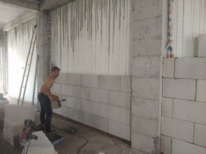 Gạch siêu nhẹ 600x300x100mm ốp tường