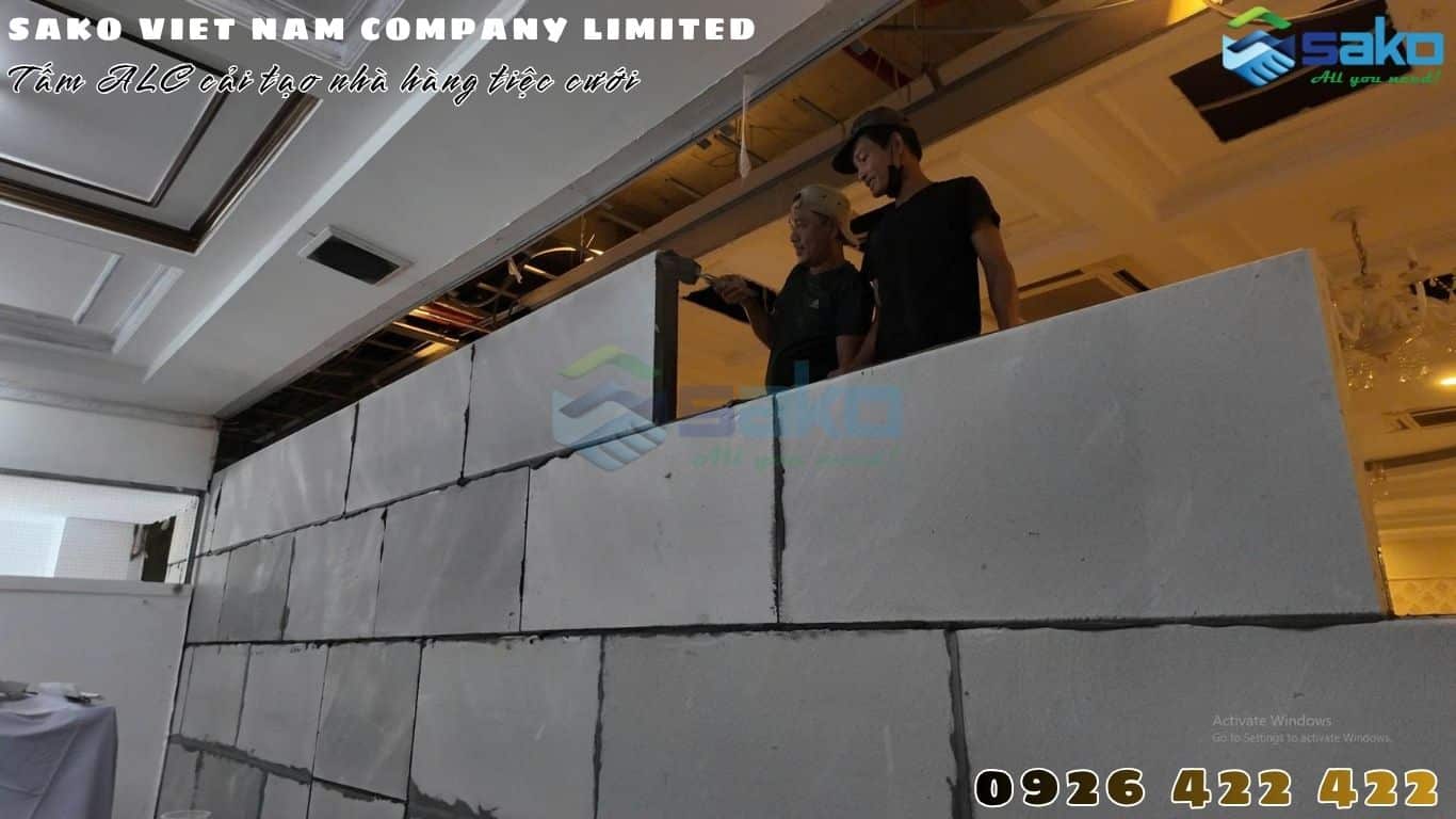 Tấm ALC 1200x600x100
