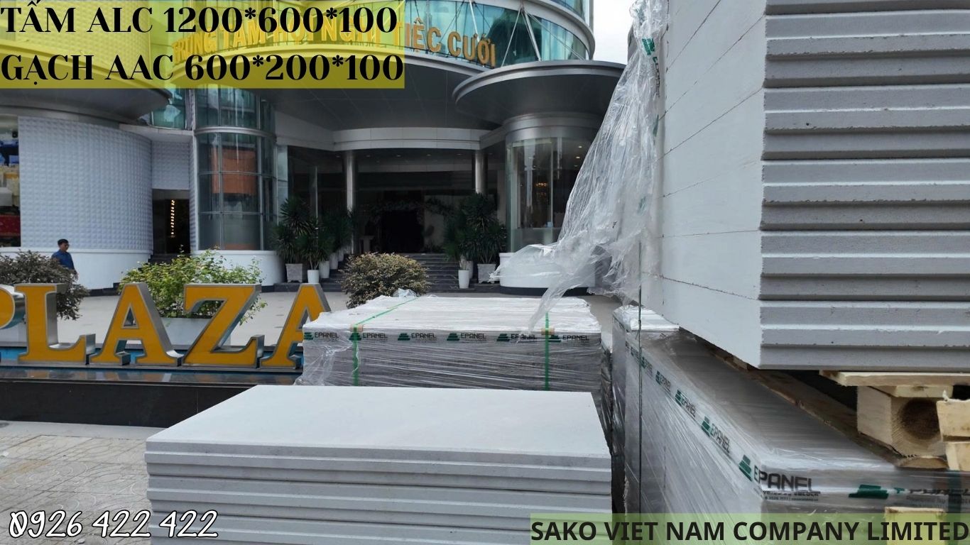 Tấm ALC 1200x600x100