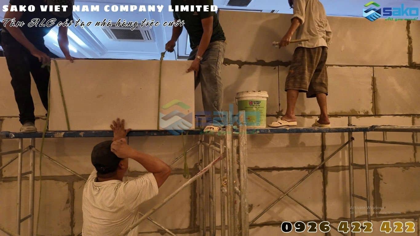 Tấm ALC 1200x600x100