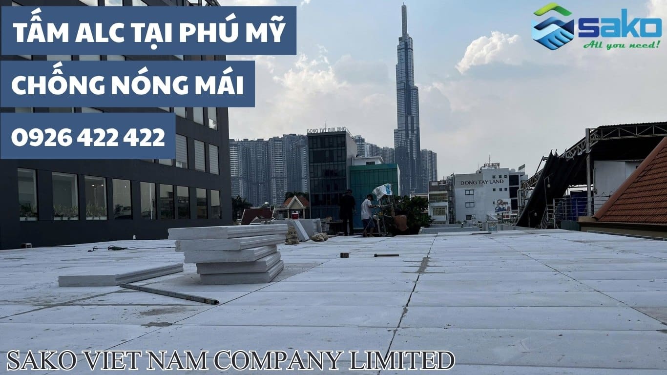 Tấm ALC chống nóng phù hợp cho các tòa nhà văn phòng