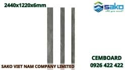 Tấm CemBoard 2440x1220x6mm chính hãng, giá tốt - SAKO VN