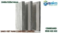 Tấm CemBoard 2440x1220x14mm chính hãng - Giá tốt 2027