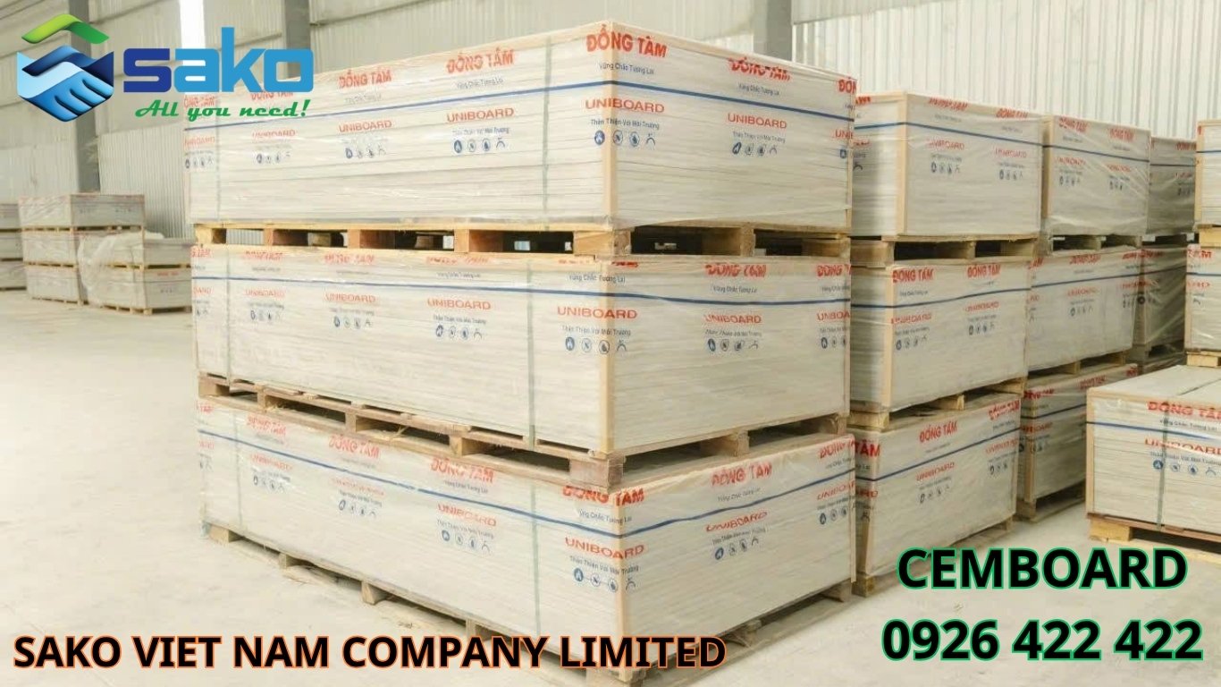 Tấm CemBoard 2440x1220x18mm chính hãng, giá tốt nhất tại Sako Việt Nam - Ảnh 6