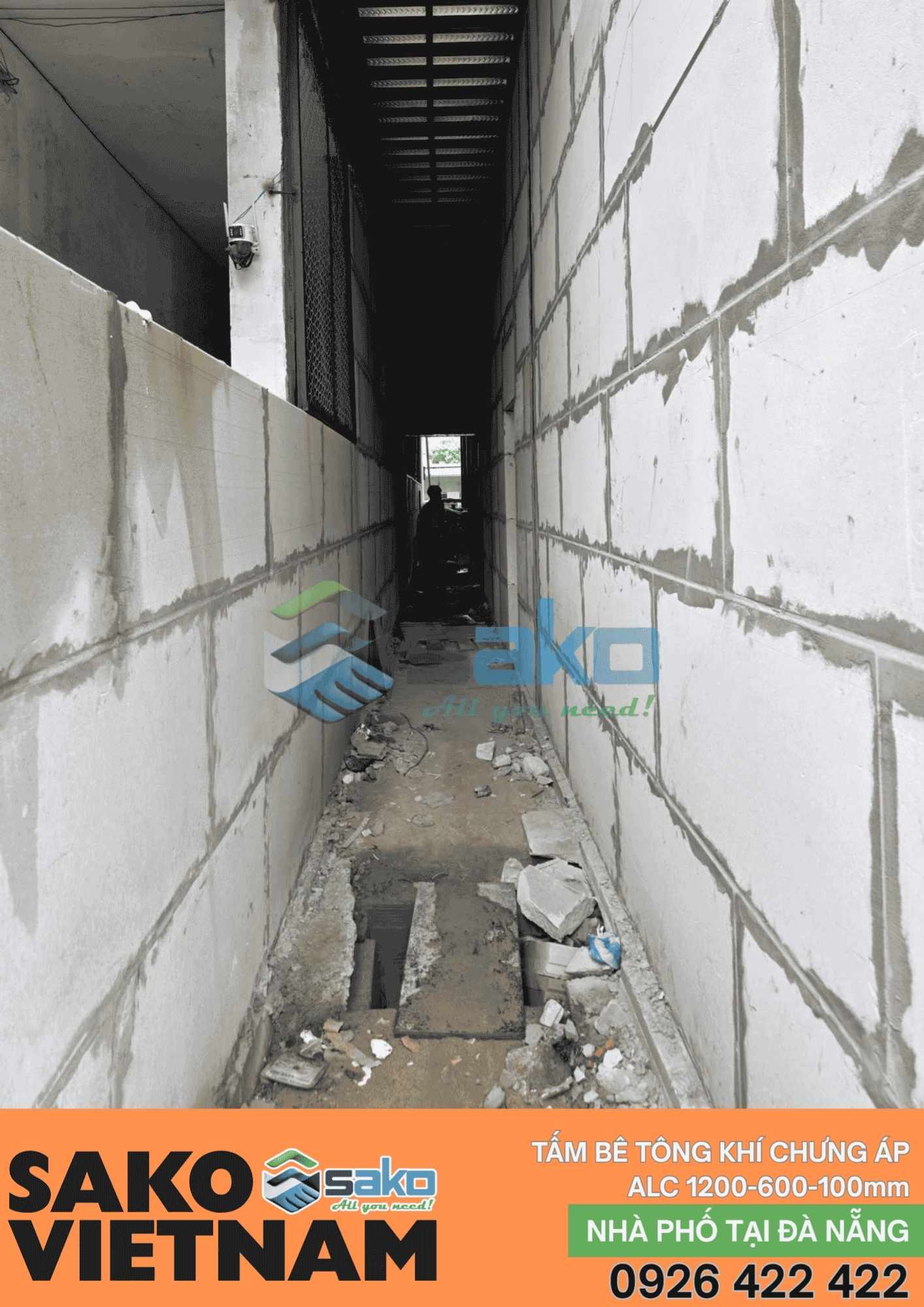 Tấm bê tông khí chưng áp ALC tại Đà Nẵng